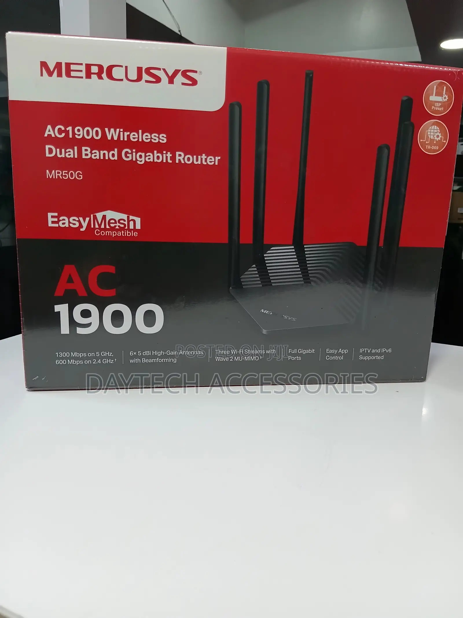 Mercusys AC1900 Dual Band WiFi Gigabit Router MRC-MR50G