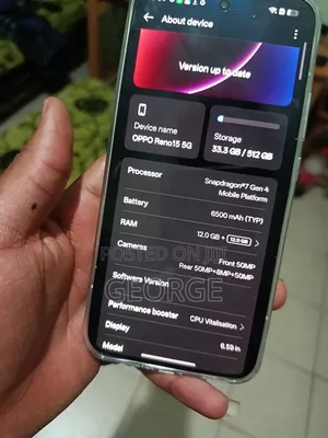New Oppo Reno15 5G 512 GB White