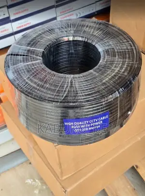 Elite RG59 CCTV Coaxial Cable 200M With Power