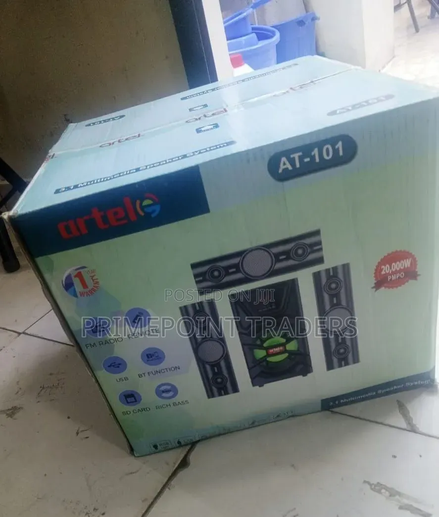 Airtel Woofer 3.1 ,Wireless Connectivity With Multiple Playback Option