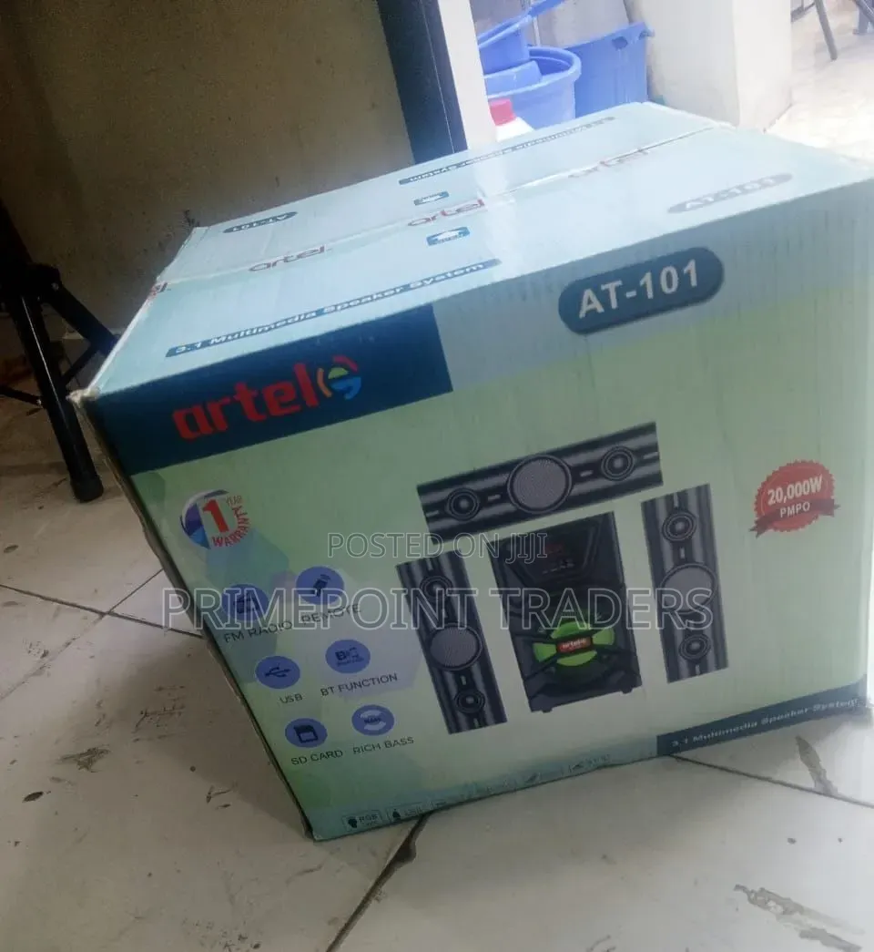 Airtel Woofer 3.1 ,Wireless Connectivity With Multiple Playback Option