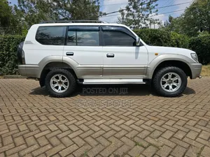 Toyota Land Cruiser Prado 1998 Off white
