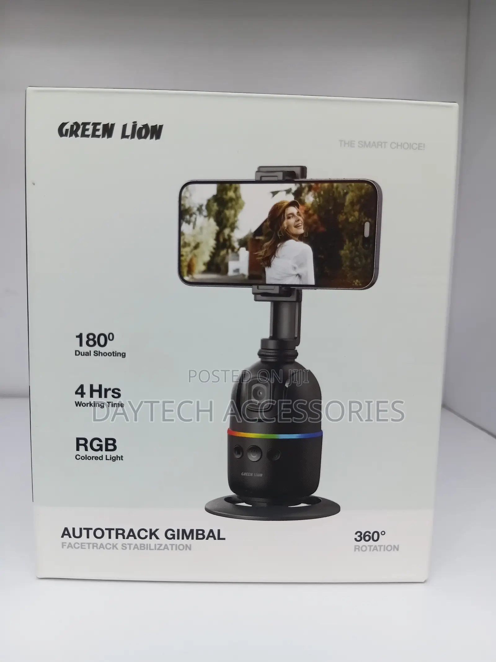 The Greenlion Autotrack Gimbal Comes With 360° Rotation!