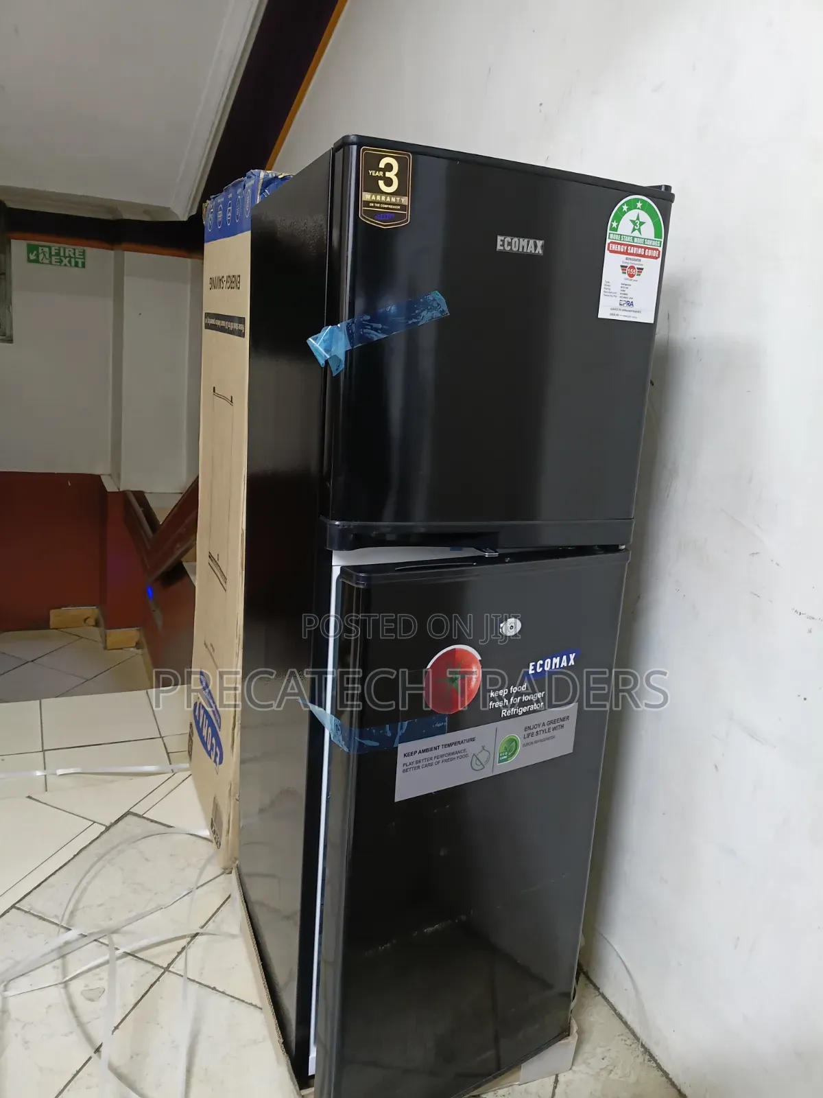 Ecomax 138 Litres Top Freezer Fridge