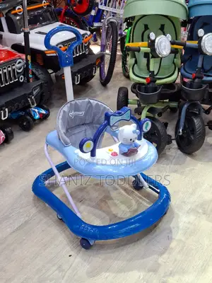 Lightweight Baby Walker With Toys and Adjustable Height