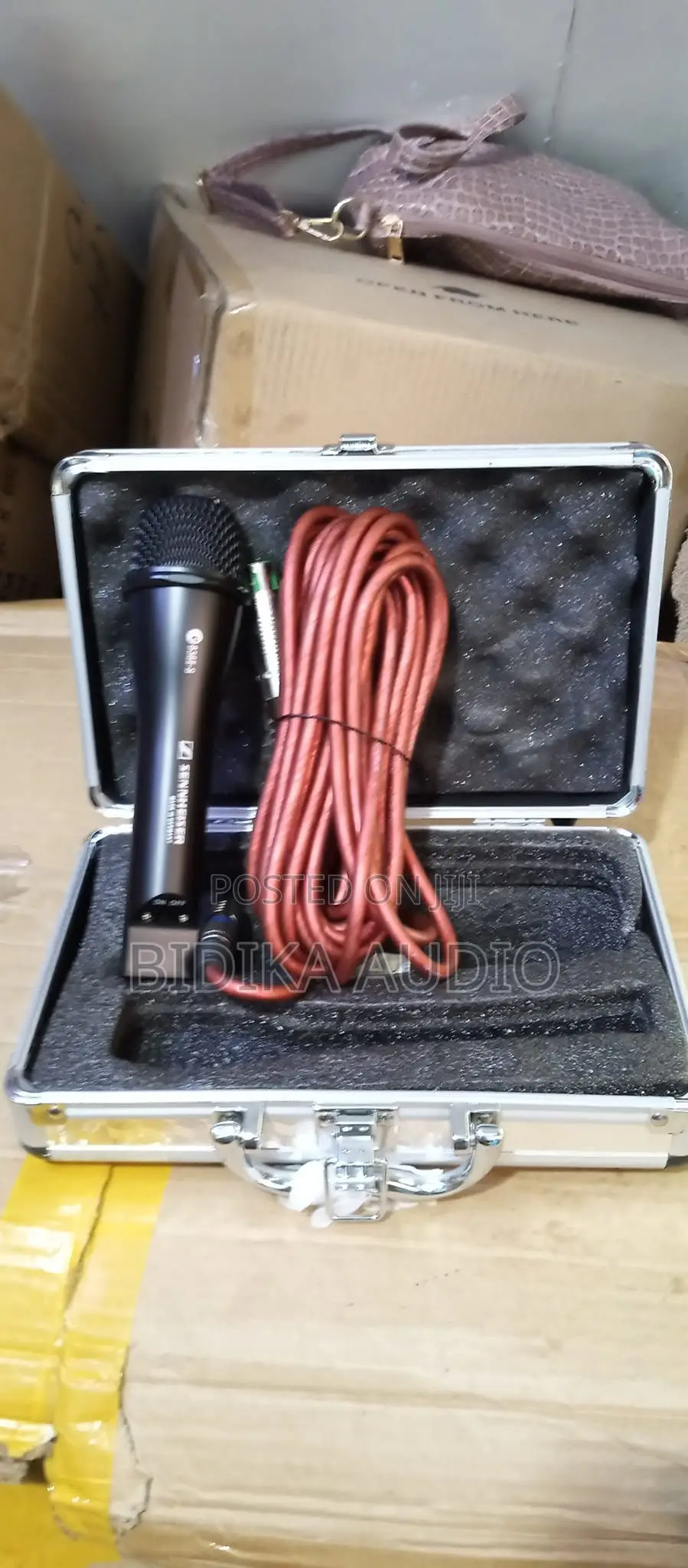 Sennheiser E 838 II-S Professional Handheld Dynamic Vocal Microphone