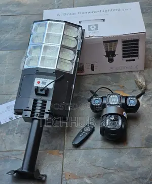 Wireless 4g CCTV Camera 180W Solar Floodlight Camera WTH Two-Way Audio