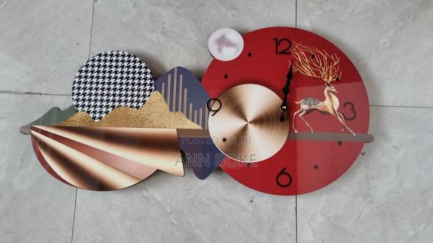 Decor Wall Clock in 10 Elegant Design Options at L - thumbnail 2