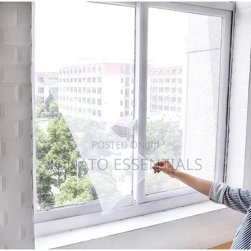 DIY Anti-Mosquito Window Mesh Screen – Washable Removable