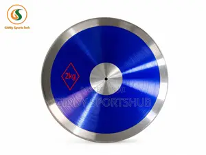 2kg Competition Discus Throw – Stainless Steel Rim