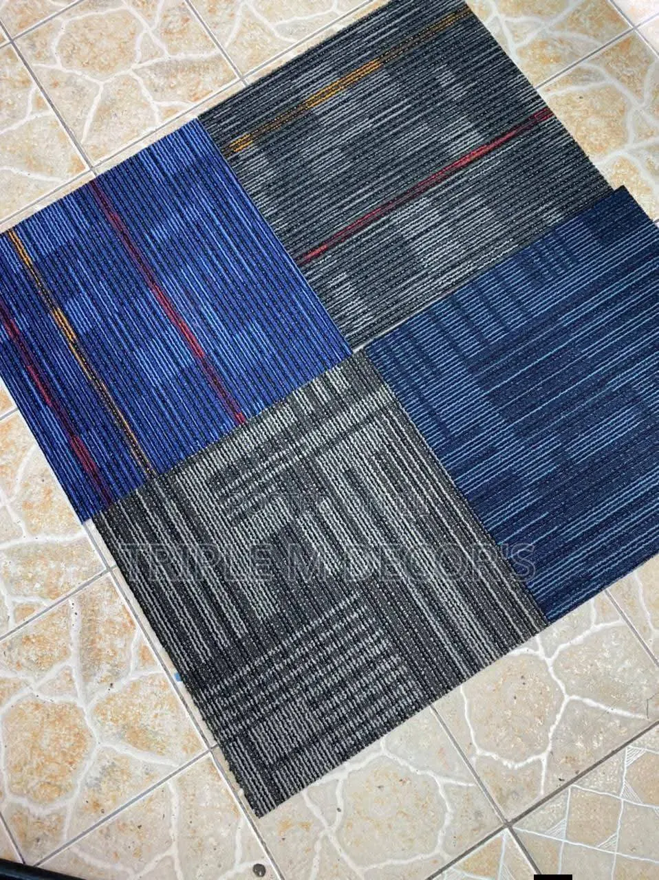 Fine Touch Finish With Premium Carpet Tiles