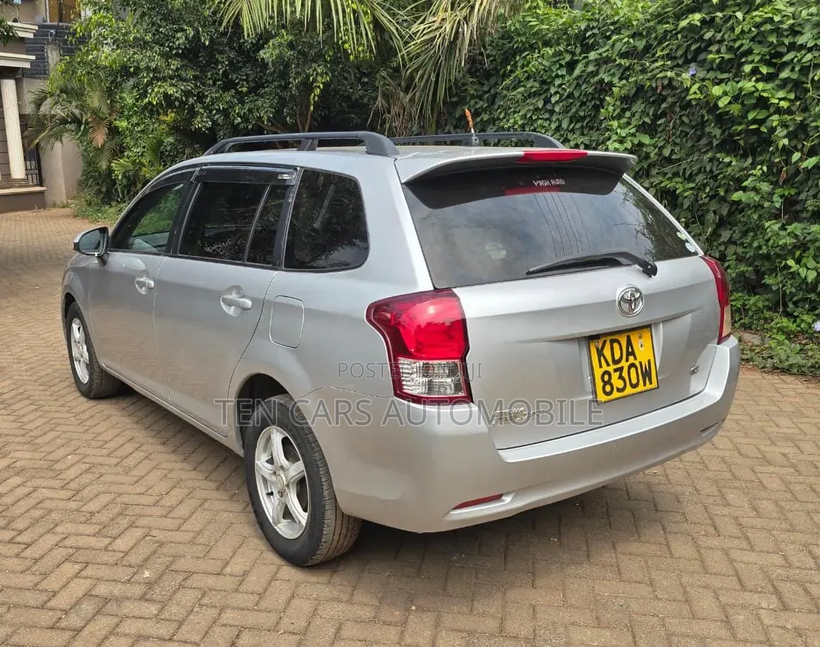 Toyota Corolla Fielder 2013 Silver
