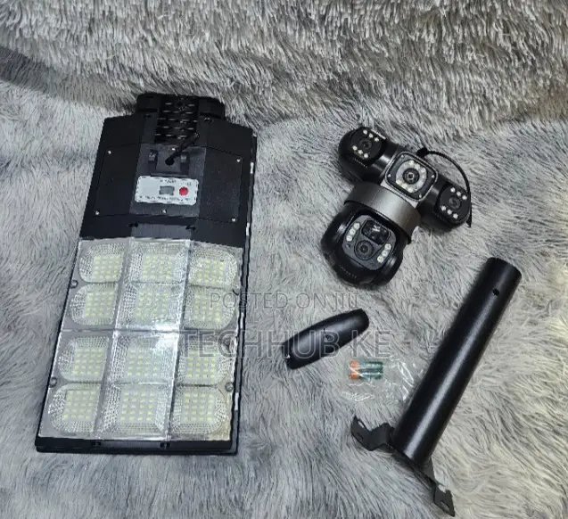 Solar Powered 4G CCTV 180W Outdoor PTZ Camera for Home Business