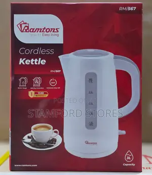 Ramtons Cordless Kettle 3L RM/567