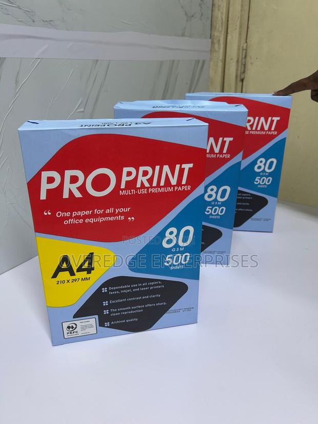 Bright White Printing Papers - main view