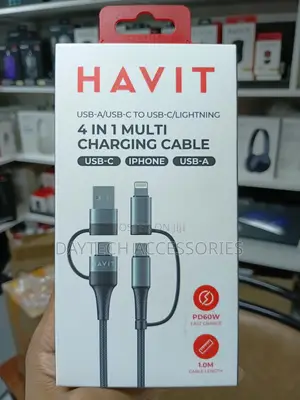 This Is a Havit 4-in-1 Multi-Charging Cable (Model CB6244)