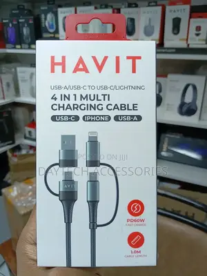 This Is a Havit 4-in-1 Multi-Charging Cable (Model CB6244)