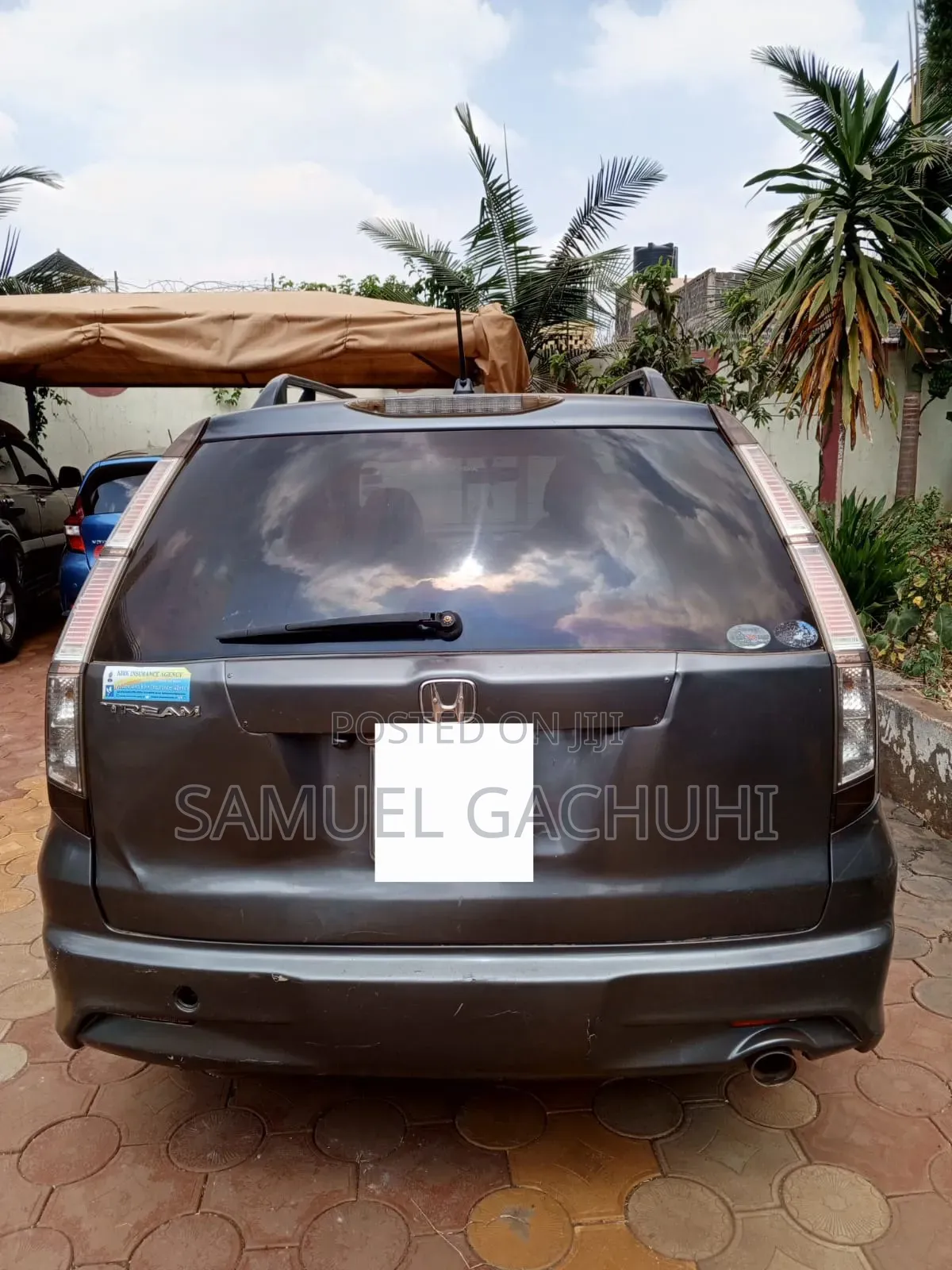 Honda Stream 2008 Gray