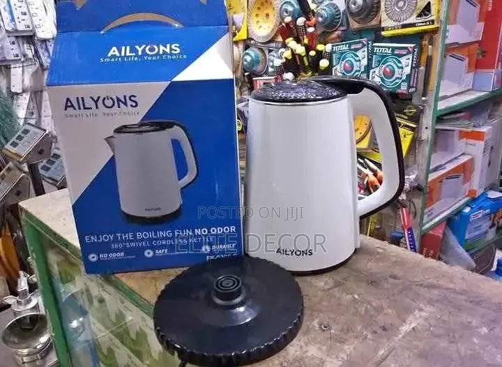 AILYONS Cordless Electric Kettle 2.0L – Plastic Body