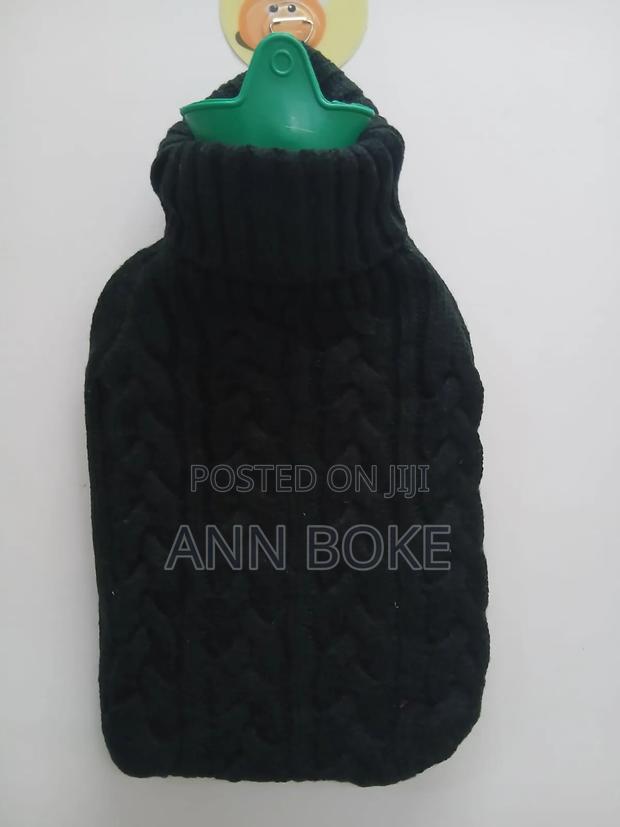 2L Hot Water Bottle Now Available* Silicone Made Knitted Dressed