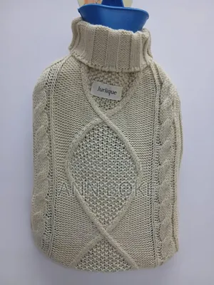 2L Hot Water Bottle Now Available* Silicone Made Knitted Dressed