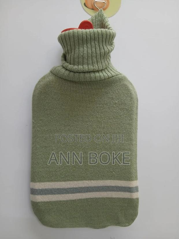 2L Hot Water Bottle Now Available* Silicone Made Knitted Dressed - thumbnail 7