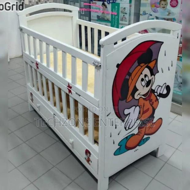 Newborn Kids Baby Coat Bed With Cartoon - main view