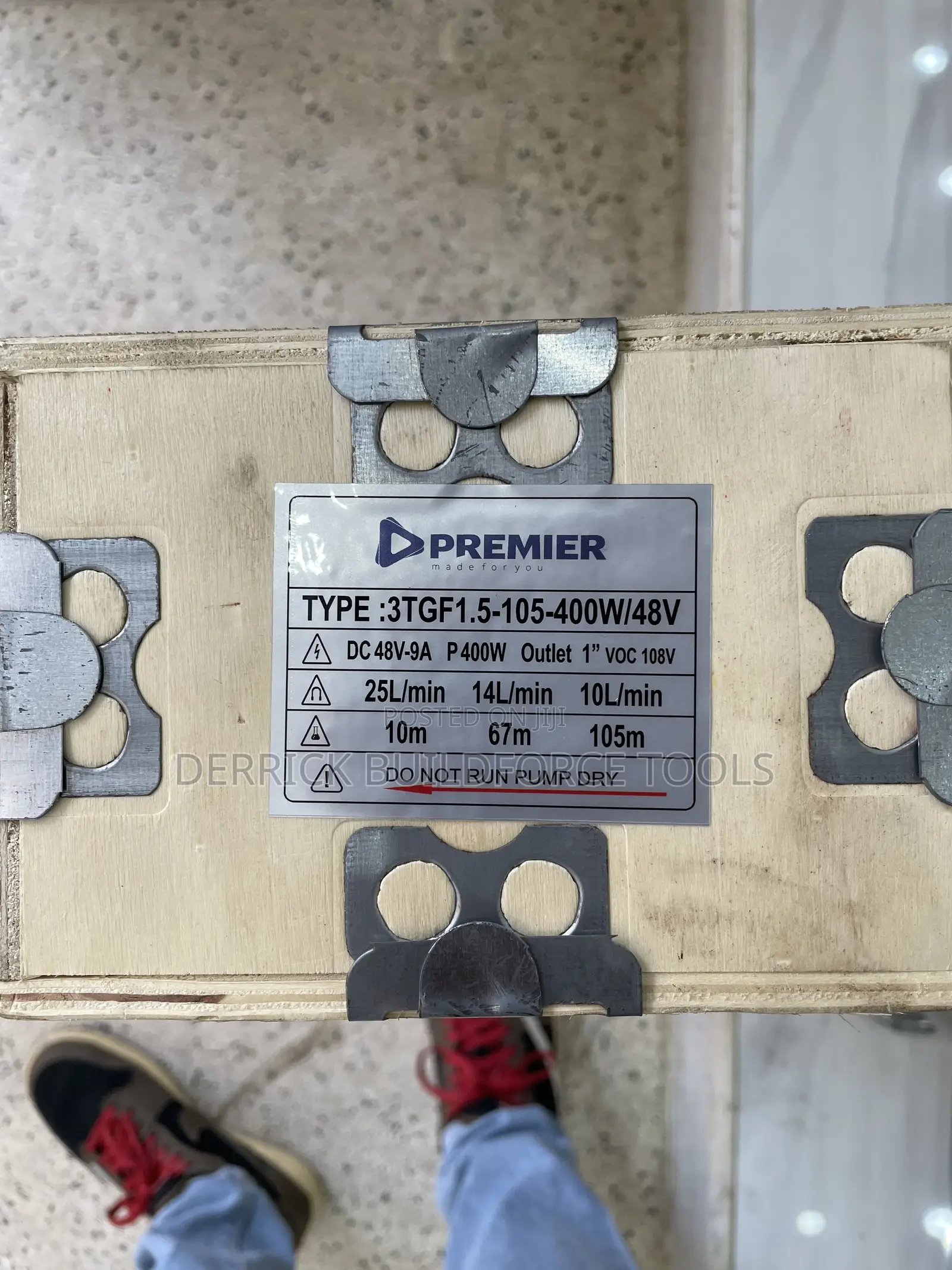Premier 48v 105m Head Dc/Solar Submersible PHMP