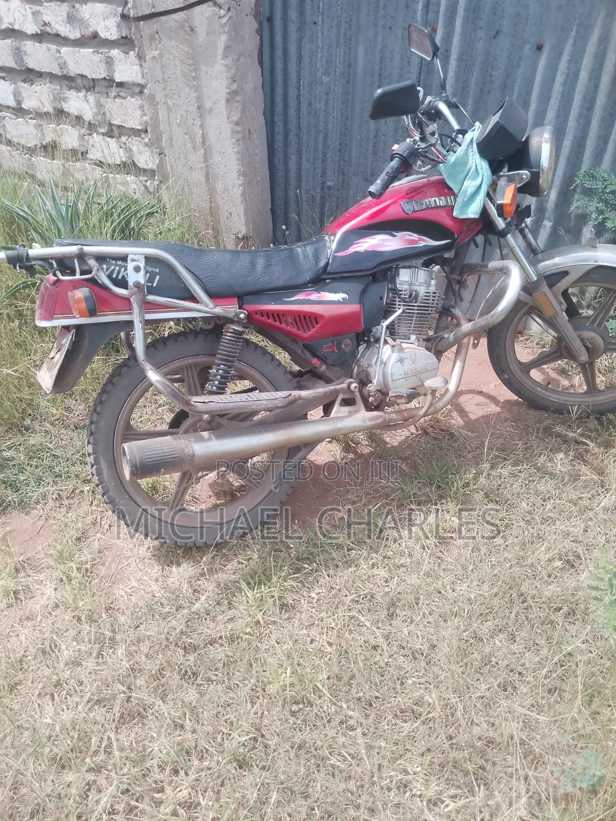 Haojin HJ125 2017 Red