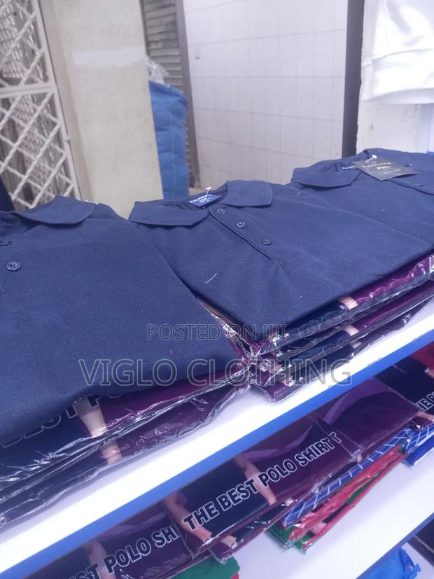 Wholesale Navy Blue Poloshirts - thumbnail 5