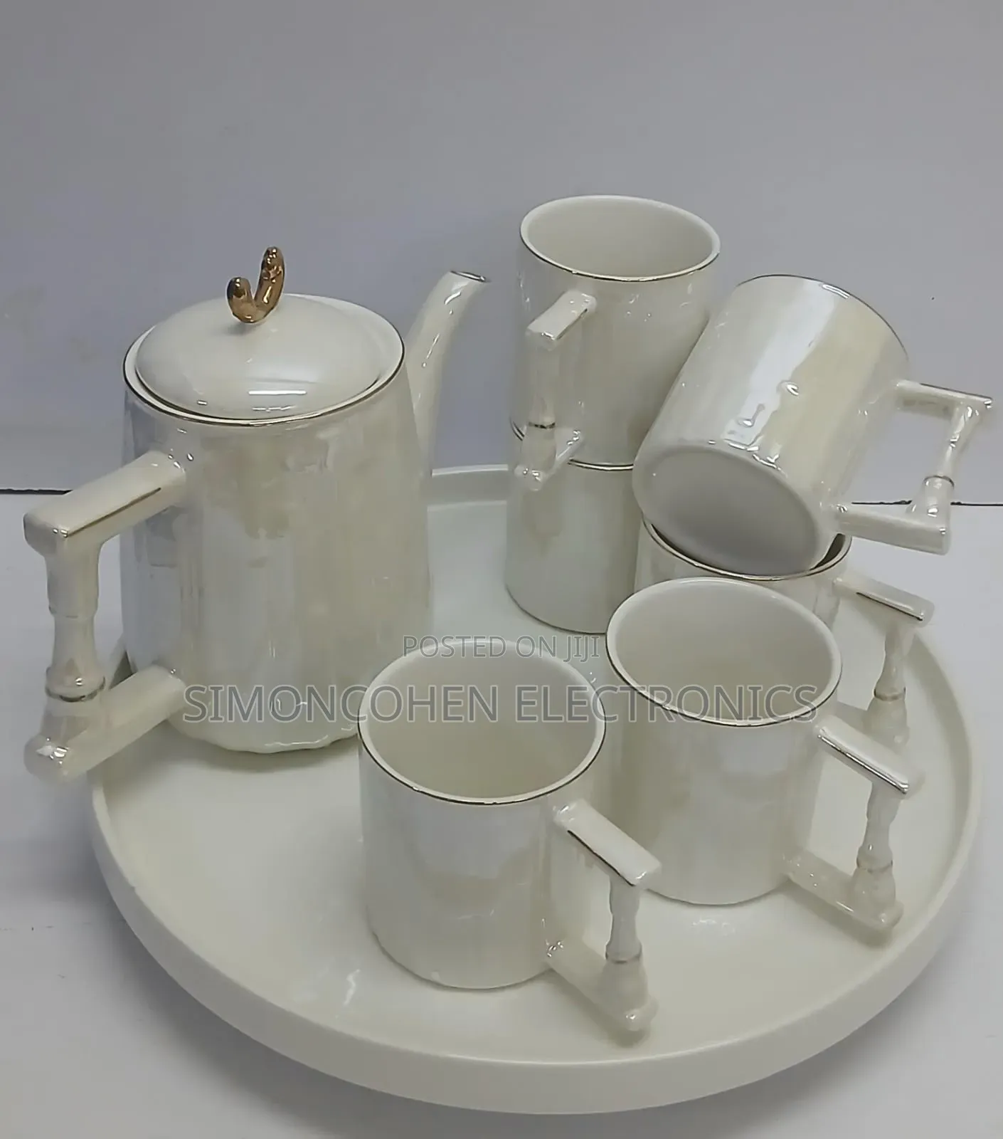 Nordic Ceramic Tea Set With Kettle