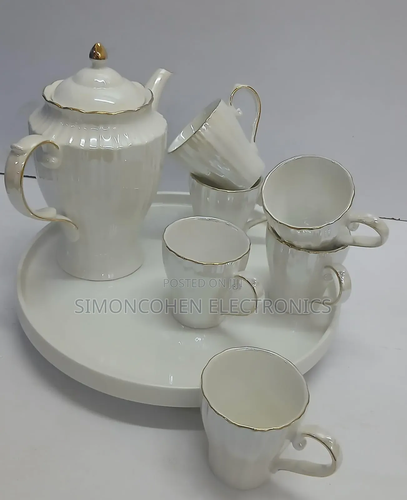 Nordic Ceramic Tea Set With Kettle