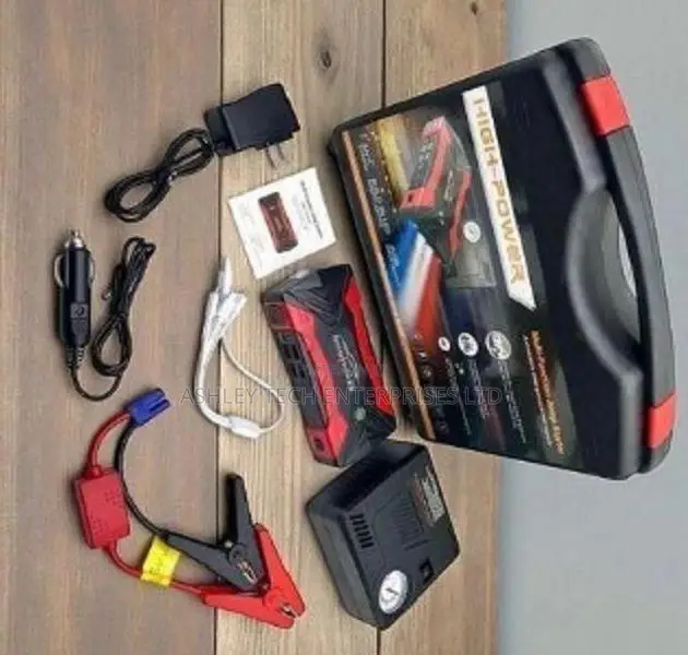 Portable Car Jump Starter Kit – High Power Emergency Battery Booster