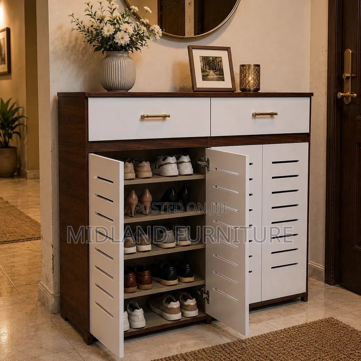 Entryway Shoe Rack Console. Pay on Delivery