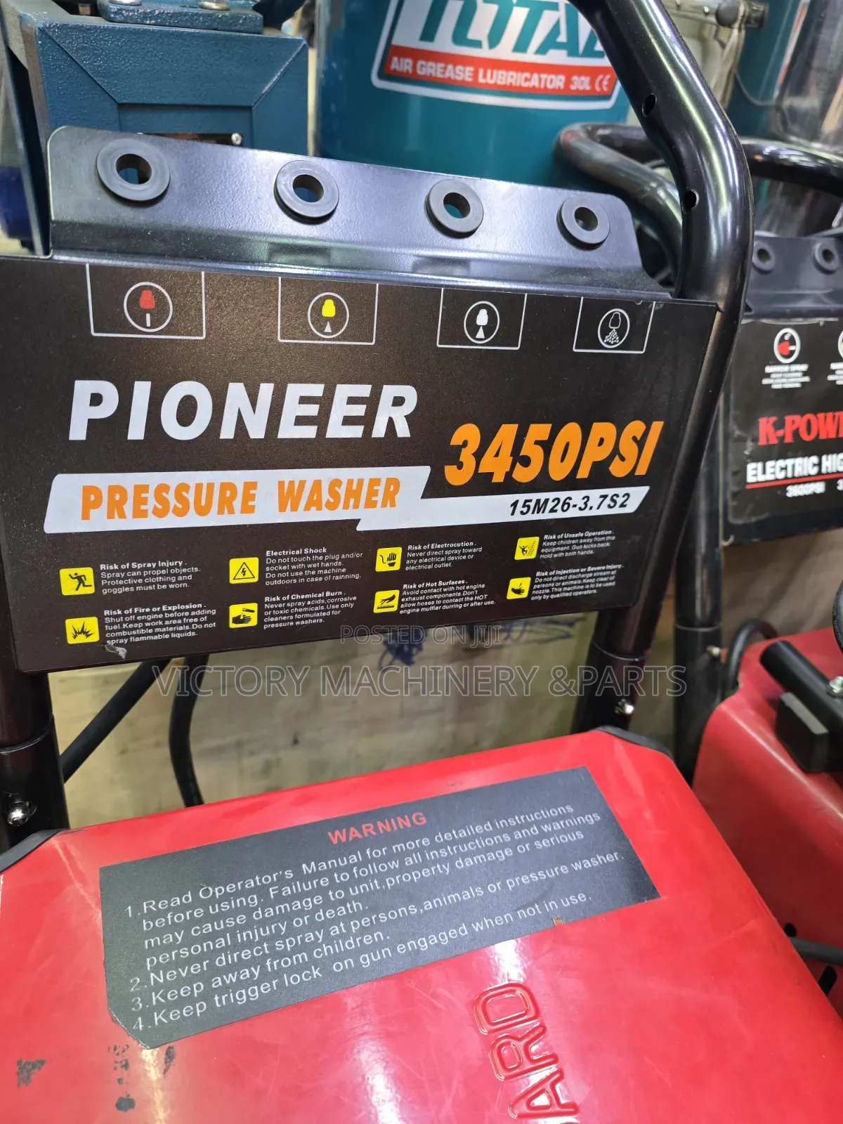 Commercial 3450psi Pioneer Japan Pressure Washer Machine