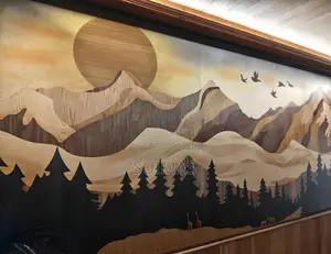 Wooden Veneer Wall Panels