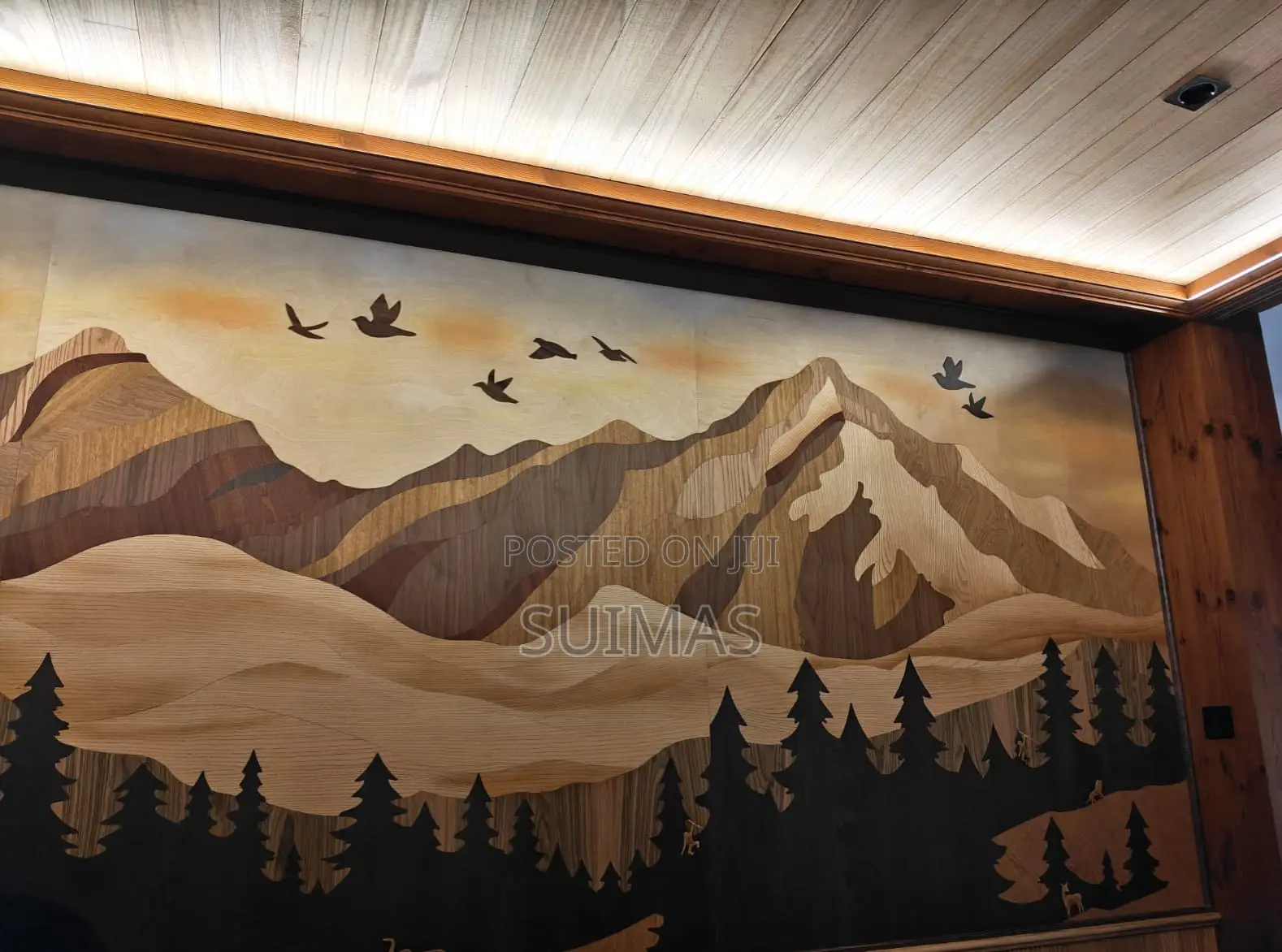 Wooden Veneer Wall Panels