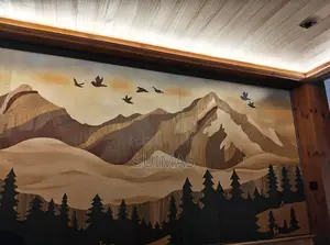 Wooden Veneer Wall Panels