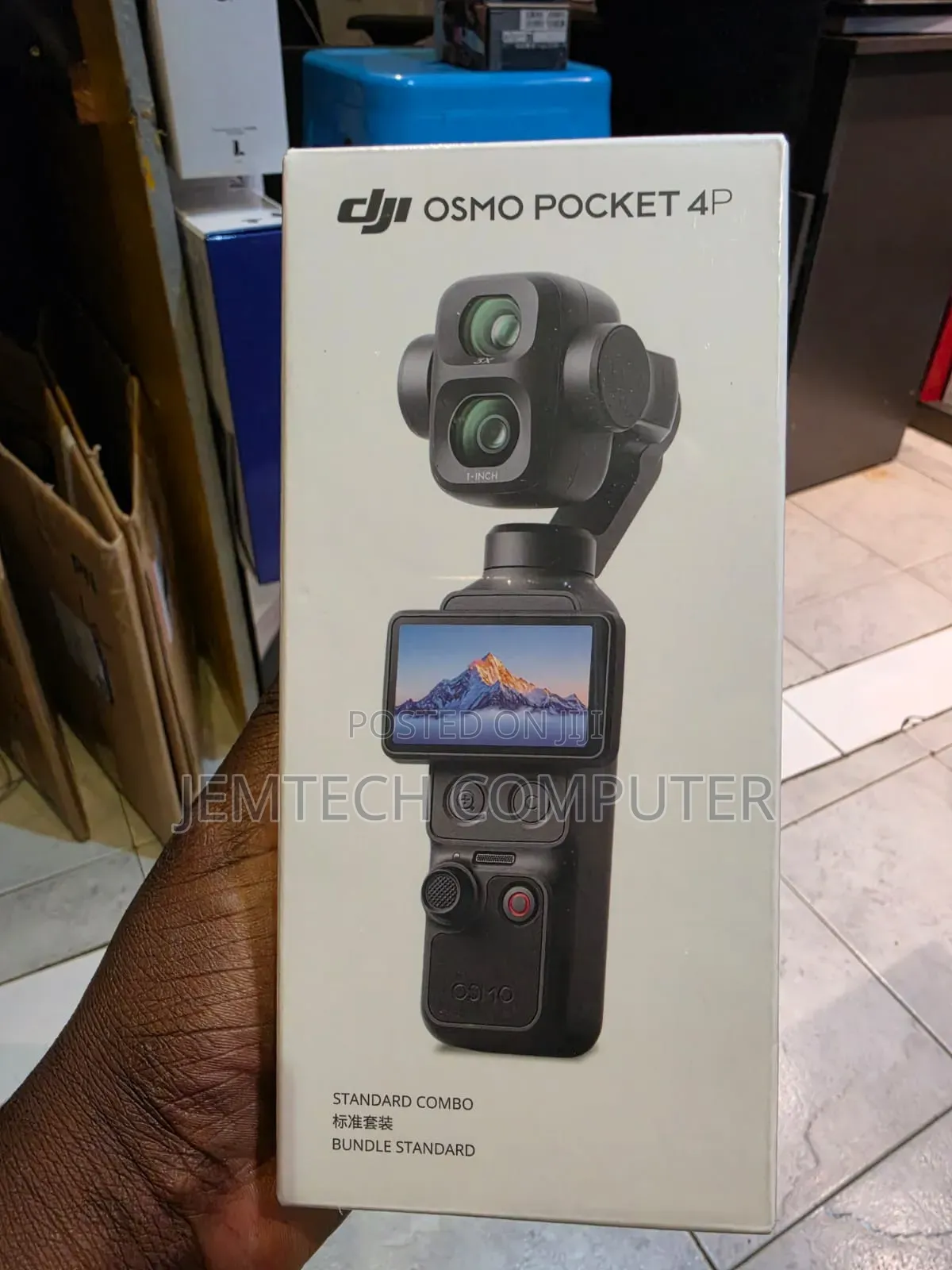 DJI Osmo Pocket 4P at 240fps 103GB Storage