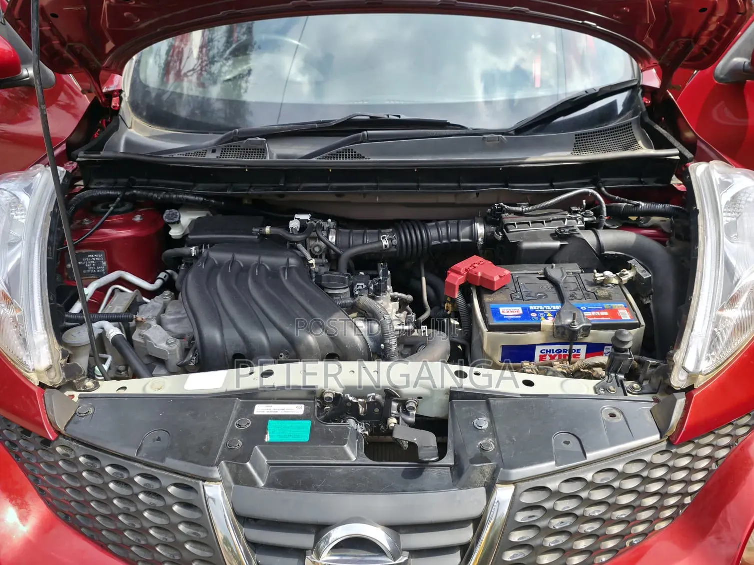 Nissan Juke 2014 Red