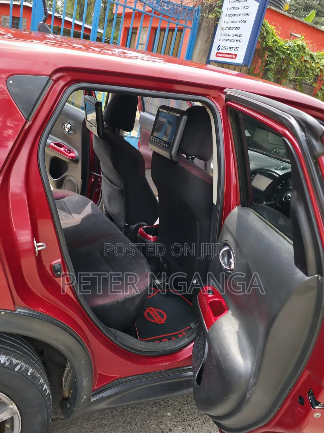 Nissan Juke 2014 Red