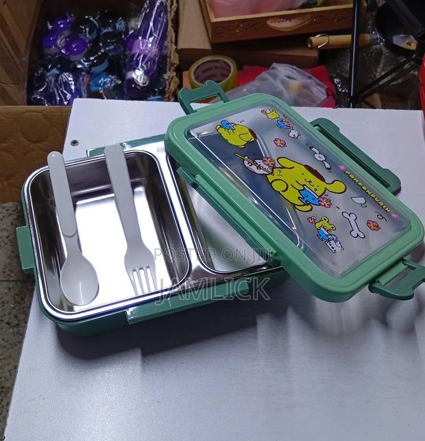 Stainless Steel Interior Lunch Box - RD - thumbnail 4