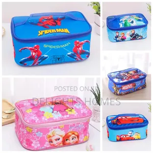 Cute Disney Cartoon Kids Lunch Box Bag_tt