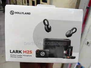 Hollyland Lark M2s Ultimate Combo Wireless Microphone White Black