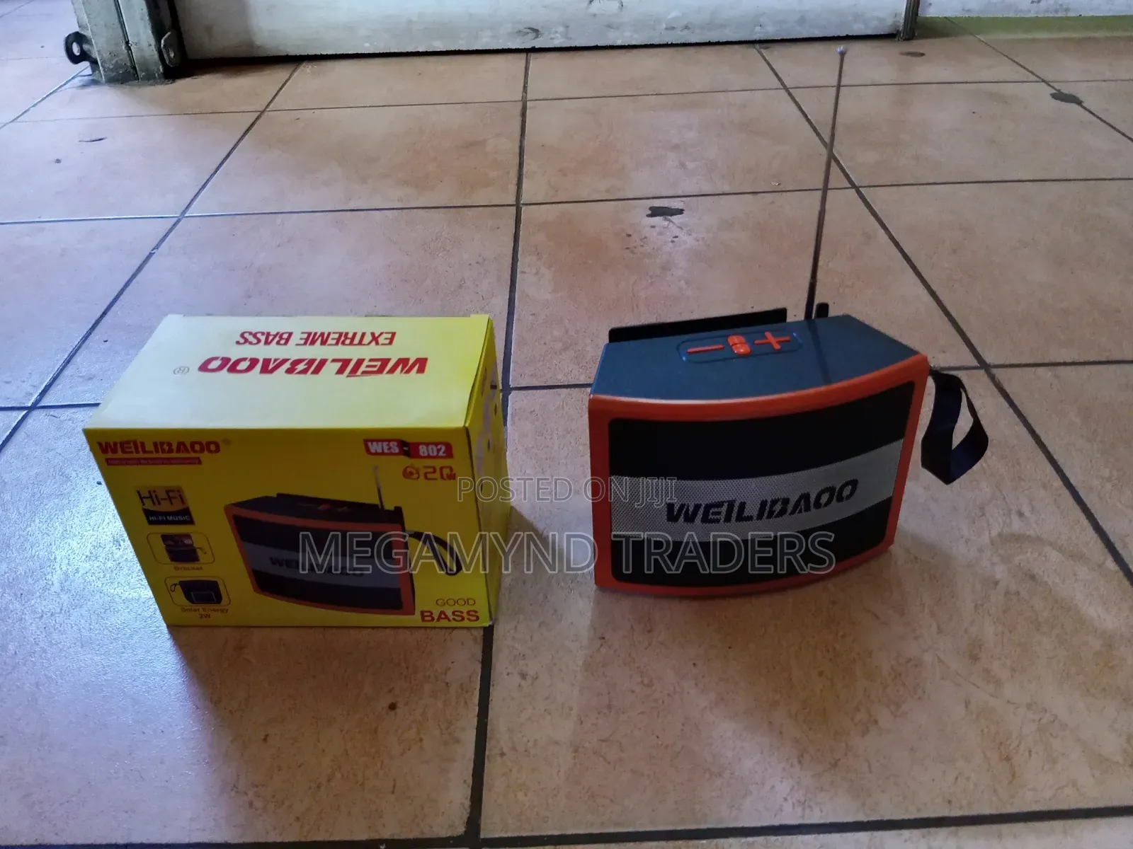 FM Radio Wireless Speaker/ Portable Bluetooth Speaker Extreme Bass