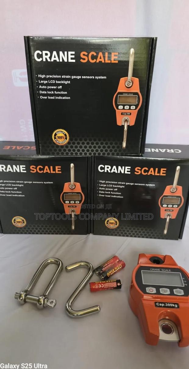 300kgs Crane Scale Black - main view