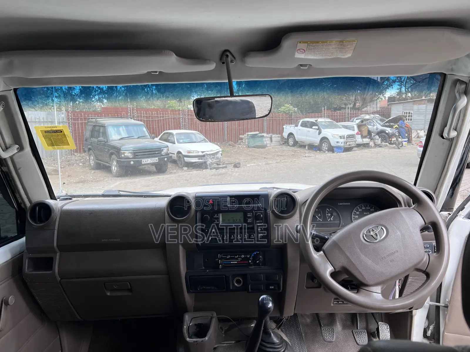 Toyota Land Cruiser 76 Series 2012 White