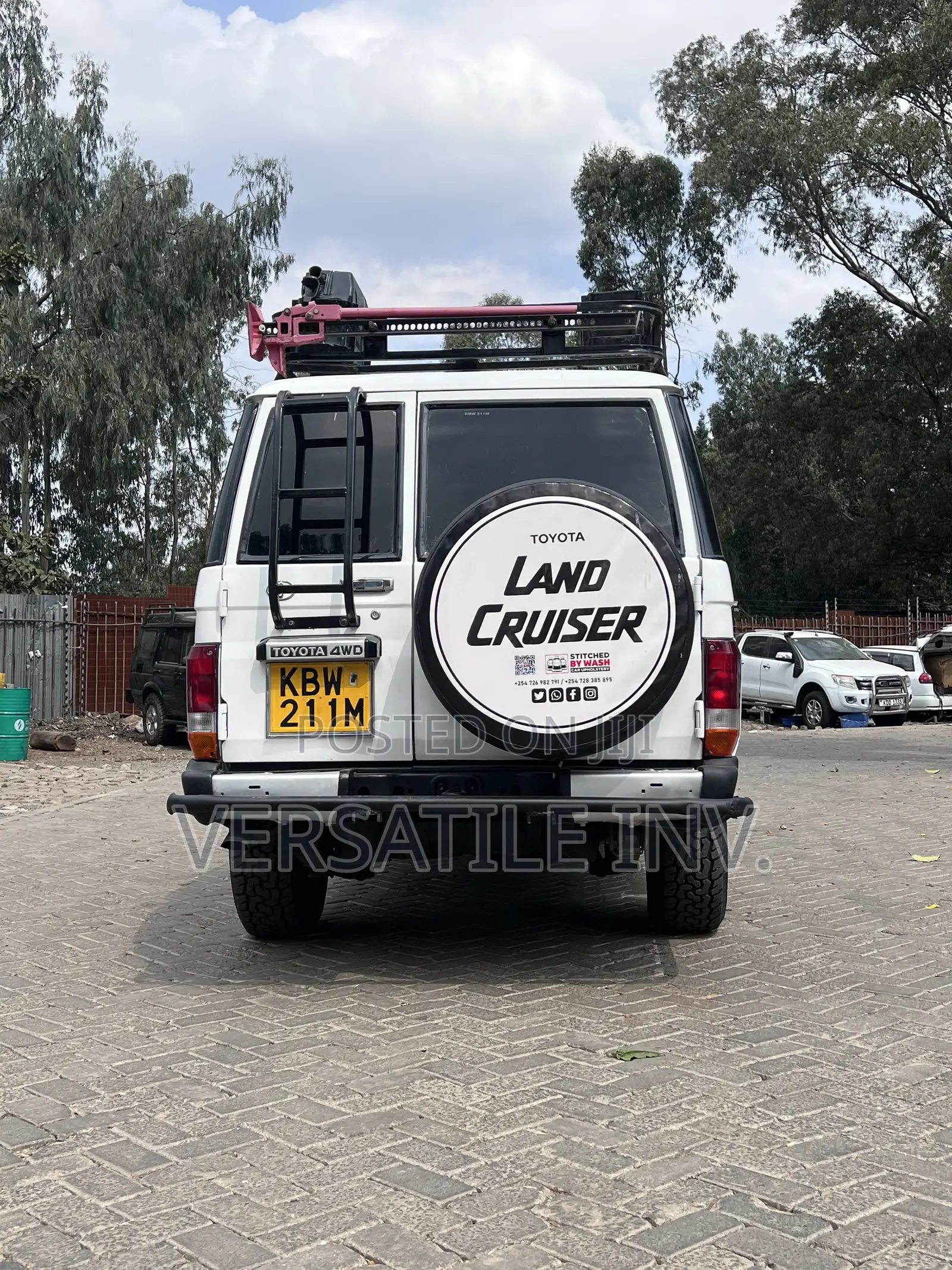 Toyota Land Cruiser 76 Series 2012 White