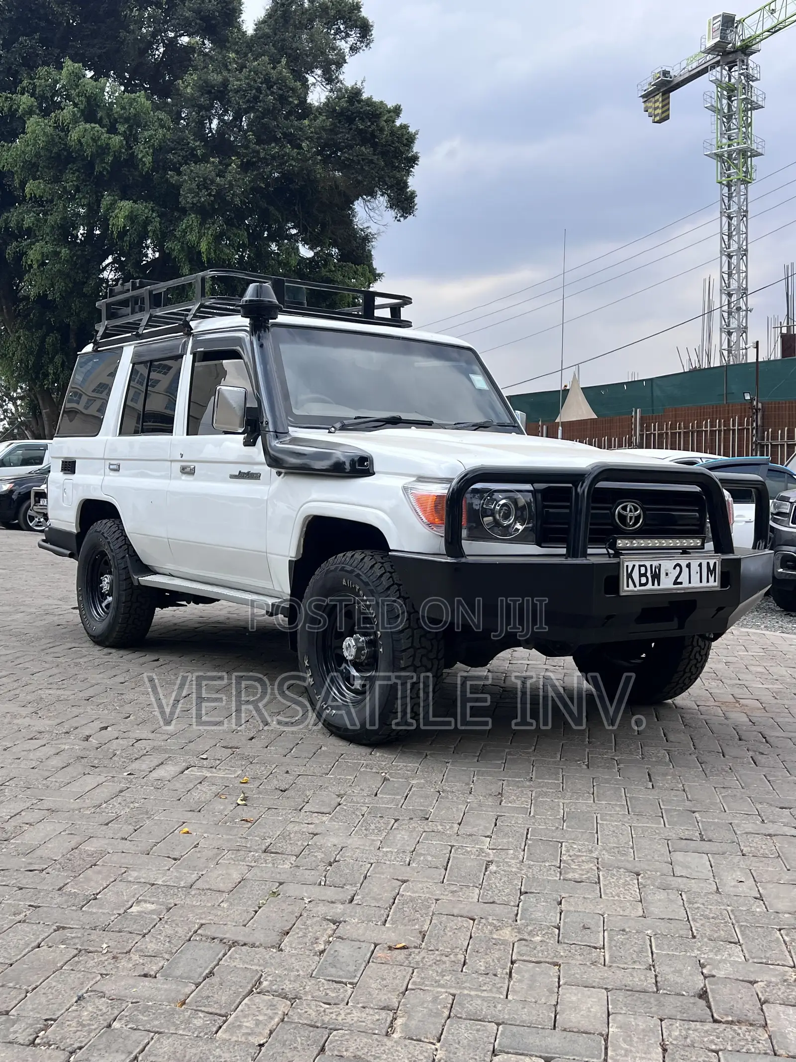 Toyota Land Cruiser 76 Series 2012 White