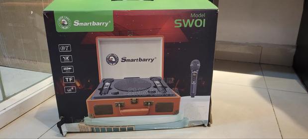 SWO1 Portable Karaoke Speaker With 2 Microphones
